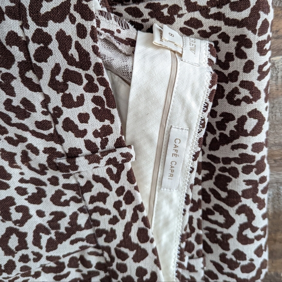 🌿J. CREW LEOPARD PRINT PANTS🌿 - Picture 6 of 7